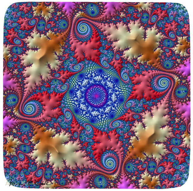 (image for) Red Brown Leaves Fractal